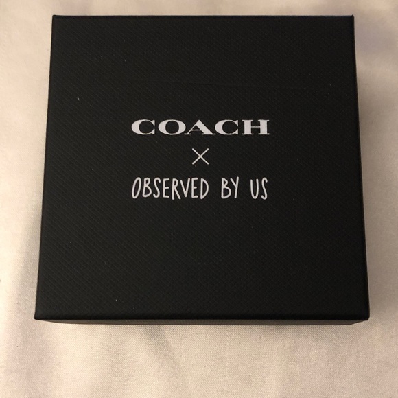 Coach x Observed By Us Mismatch Star & Mushroom Huggie Hoop Earrings NWT & Box - Picture 12 of 15